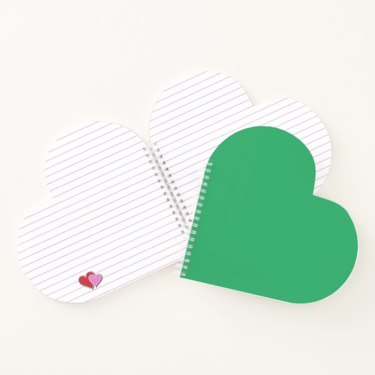 Meeresgrün Notizblock (Innenseite)