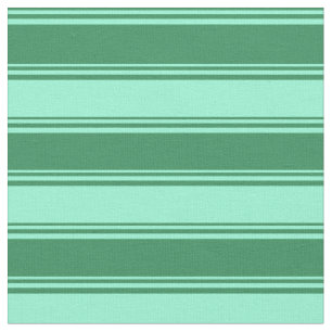 Meeresgrün und Aquamarine-Muster Stoff