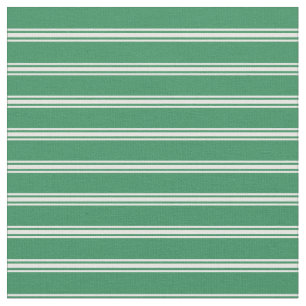 Meeresgrün-Weiß-Muster Stoff