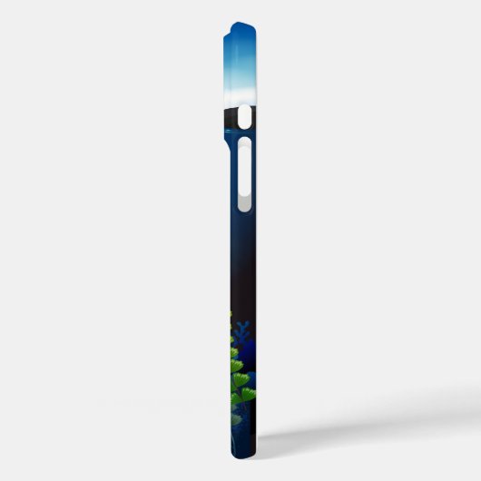 Meeresgrund Case-Mate iPhone Hülle (Rückseite / Links)