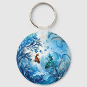 Meeresgrund Schlüsselanhänger (Vorderseite)