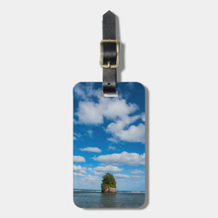 Meeresgrund umgeben vom Ozean Gepäckanhänger