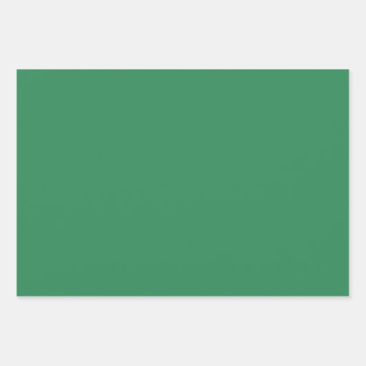 Meeresgrüne Farbe Geschenkpapier Set (Vorderseite 2)