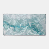 Meeresgrüne Marmorschmetterlinge Schreibtischunterlage (Vorderseite)