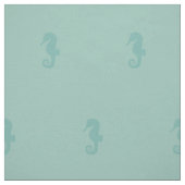 Meeresgrüne Seepferde Stoff (Muster)