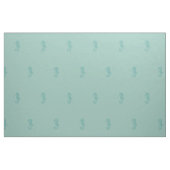 Meeresgrüne Seepferde Stoff (Fat Quarter (45,7 x 55,9 cm))