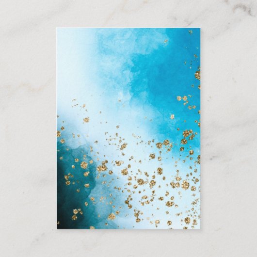 Meereshimmlischer Empfang Begleitkarte (Rückseite)