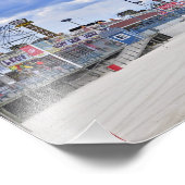 Meereshöhe Fotodruck (Ecke)