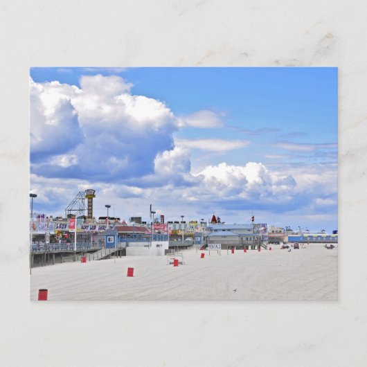 Meereshöhe, Jersey Shore Postkarte (Vorderseite)