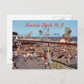 Meereshöhe, NJ Postkarte (Vorne/Hinten)