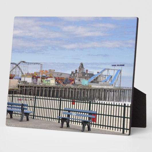 Meereshöhe, NJ vor Hurrikan Sandy Fotoplatte (Seite)