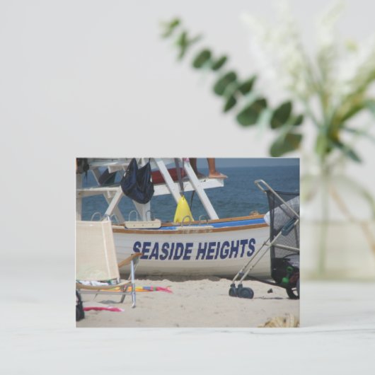 Meereshöhe Postkarte (Stehend Vorderseite)