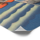 Meereshöhen, New Jersey - Großbuchstaben Poster (Ecke)