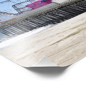 Meereshöhen, NJ Fotodruck (Ecke)