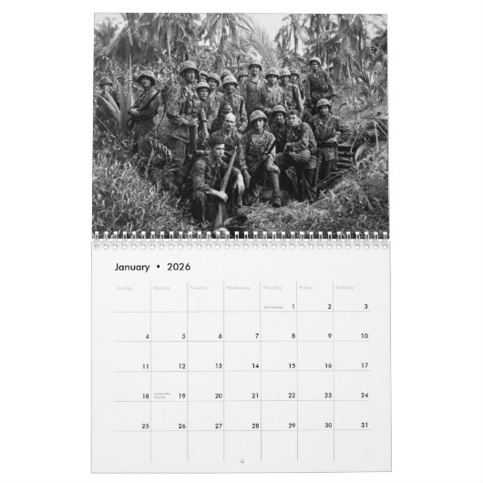 Meereskalender Kalender (Jan 2026)