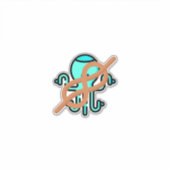 Meeresknoten Aufkleber (Vorderseite)