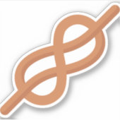 Meeresknoten Aufkleber (Vorderseite)