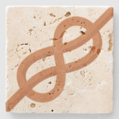 Meeresknoten Steinuntersetzer (Vorderseite)