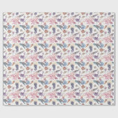 Meereskorallenkreatur Unterwasserwelt Geschenkpapier (Flach)