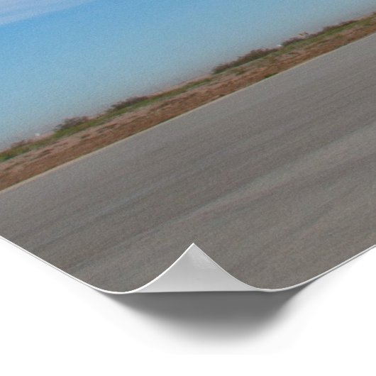 Meereskorps - Stille Bohrplattform Poster (Ecke)