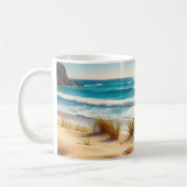 Meereskrabben am tropischen Strand – Friedlicher O Kaffeetasse (Links)