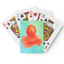 Meereskreatur Artistische Orangefarbene Wasserruts