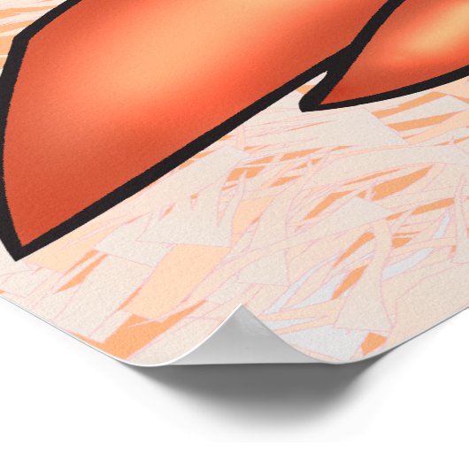 Meereskreatur Poster (Ecke)