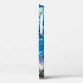 Meereskunst der Qualle Case-Mate iPhone Hülle (Rückseite / Links)