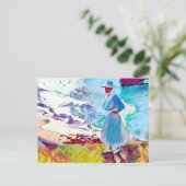 Meereskunst Postkarte (Stehend Vorderseite)