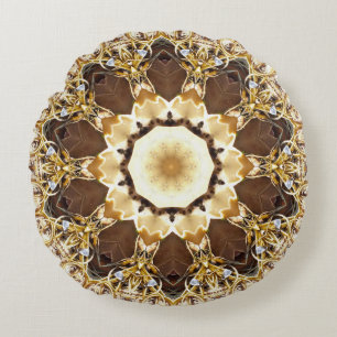 MEERESKURSE RUNDES KISSEN