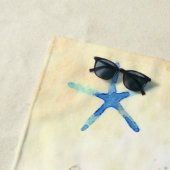 *~* Meeresküste AR7 Beach Star Fisch Nautic Strandtuch (Beispiel)