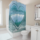 Meeresküste Duschvorhang (Beispiel)