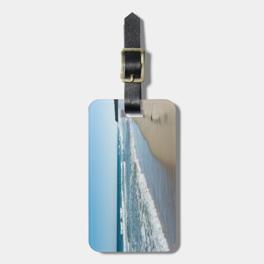 Meeresküste Gepäckanhänger (Vorderseite vertikal)
