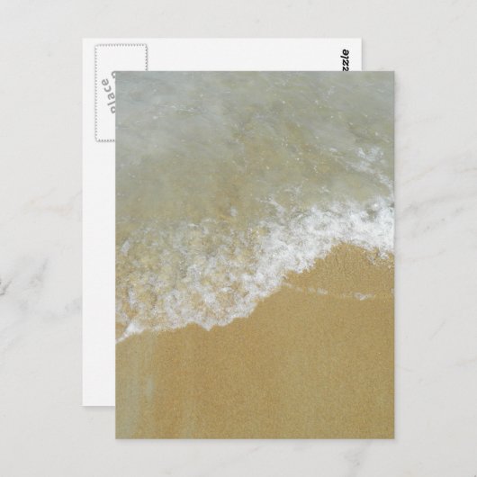 Meeresküste Tide Postkarte (Vorne/Hinten)