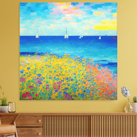 Meereslandschaft 08 leinwanddruck (Insitu (Wohnzimmer))