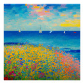 Meereslandschaft 08 poster (Vorderseite)