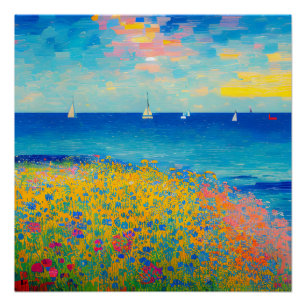 Meereslandschaft 08 poster