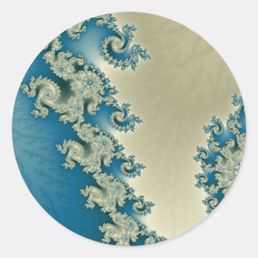 Meereslandschaft 4 Sticker (Vorderseite)