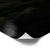 Meereslandschaft Abend Poster (Ecke)