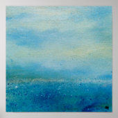 Meereslandschaft, Kornküste Poster (Vorne)