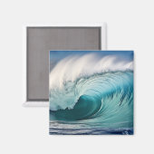 Meereslandschaft Meditation Ruhe Magnet (Vorderseite/Rückseite)