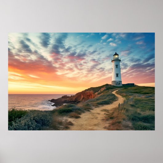 Meereslandschaft Meditation Ruhe Poster (Vorne)