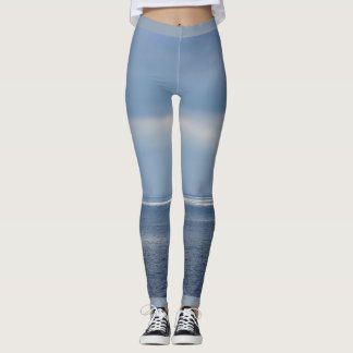 Meereslandschaft nach dem Sturm Leggings