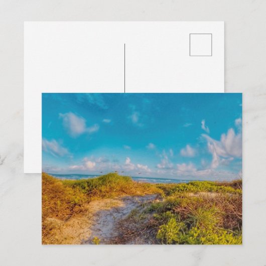 Meereslandschaft Postkarte (Vorne/Hinten)