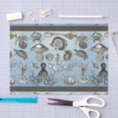Meeresleben 1 seidenpapier (Handwerk)
