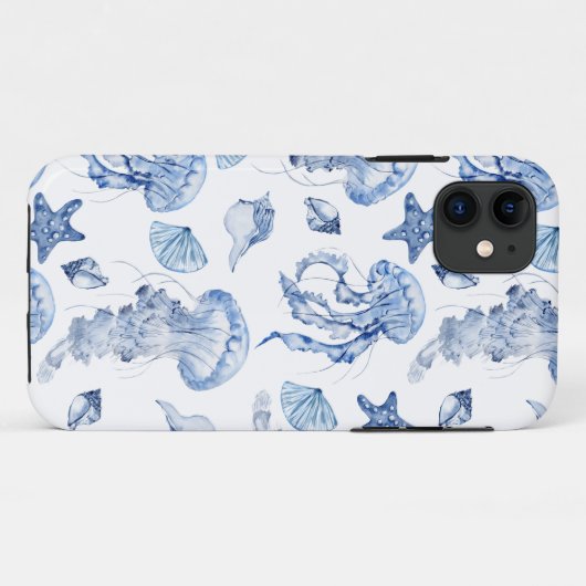 Meeresleben Case-Mate iPhone Hülle (Rückseite (Horizontal))