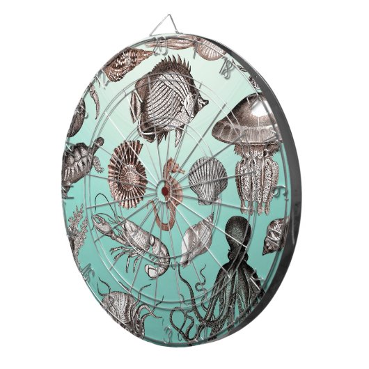 Meeresleben Dartscheibe (Vorderseite rechts)