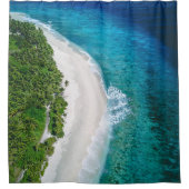 Meeresleben Duschvorhang (Vorderseite)