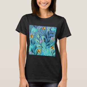 Meeresleben Fischcollage T-Shirt