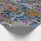 Meeresleben Geschenkpapier (Ecke)